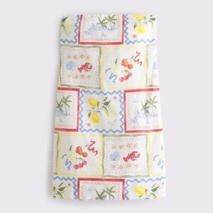 A&F NWT Strapless Linen Dress